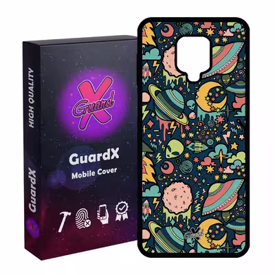 کاور گارد ایکس طرح Galaxy مدل Glass10191 مناسب برای گوشی موبایل شیائومی Redmi Note 9S / Note 9 Pro / Note 9 Pro Max