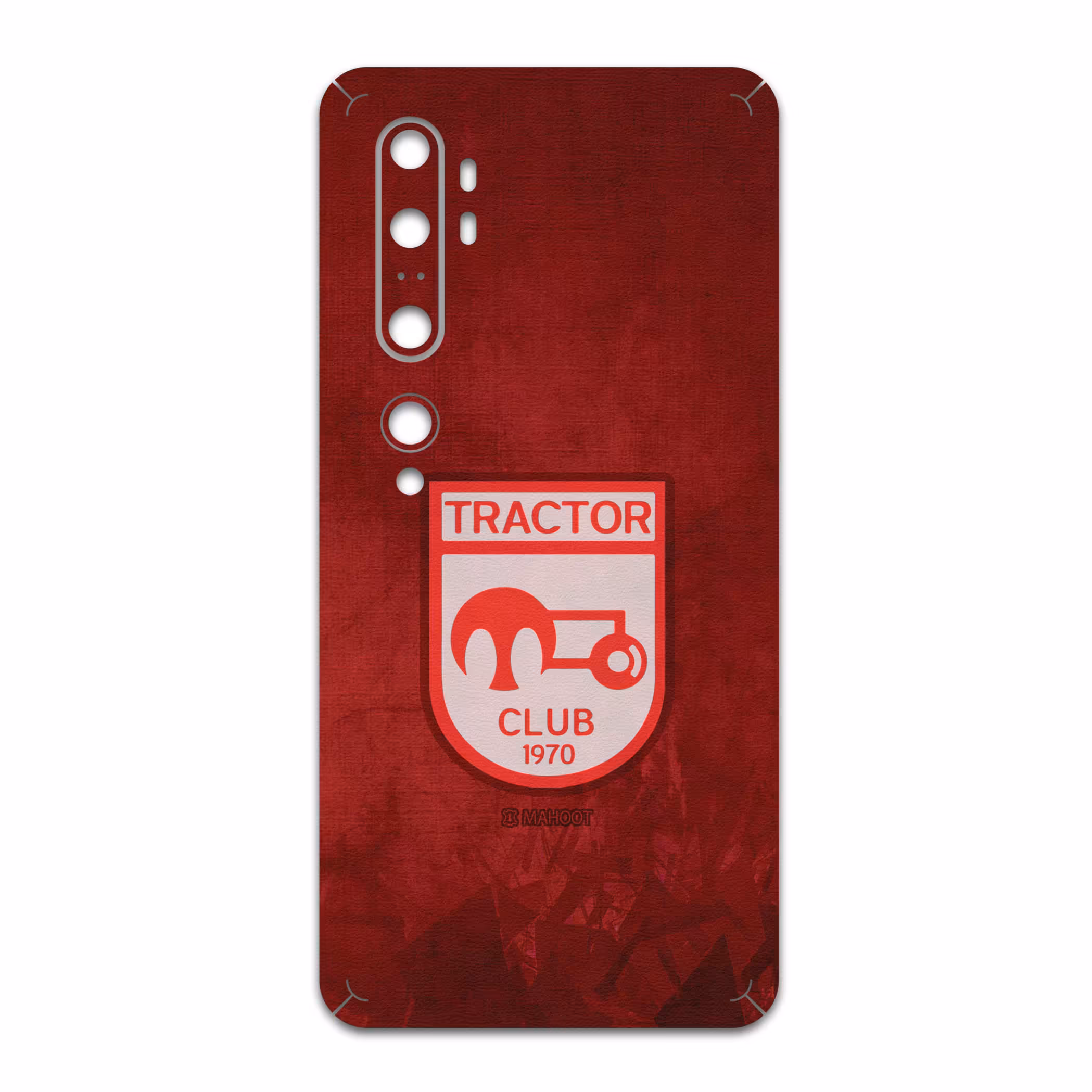 برچسب پوششی ماهوت مدل Tractor-FCمناسب برای گوشی موبایل شیائومی Mi Note 10 Pro