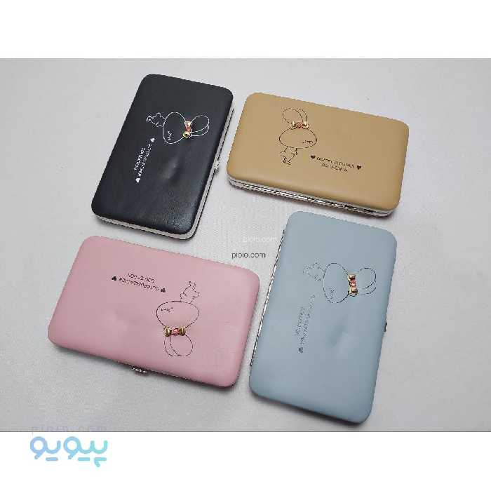 کیف پول مانیکوری موبایلی خارجی کد 78022 تک و عمده