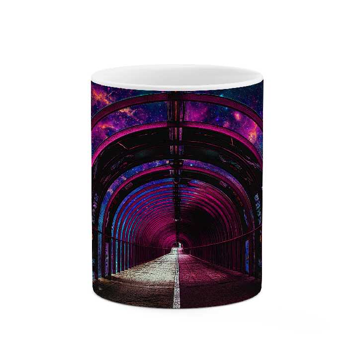 ماگ طرح راه روی زیبا مدل mgp00258