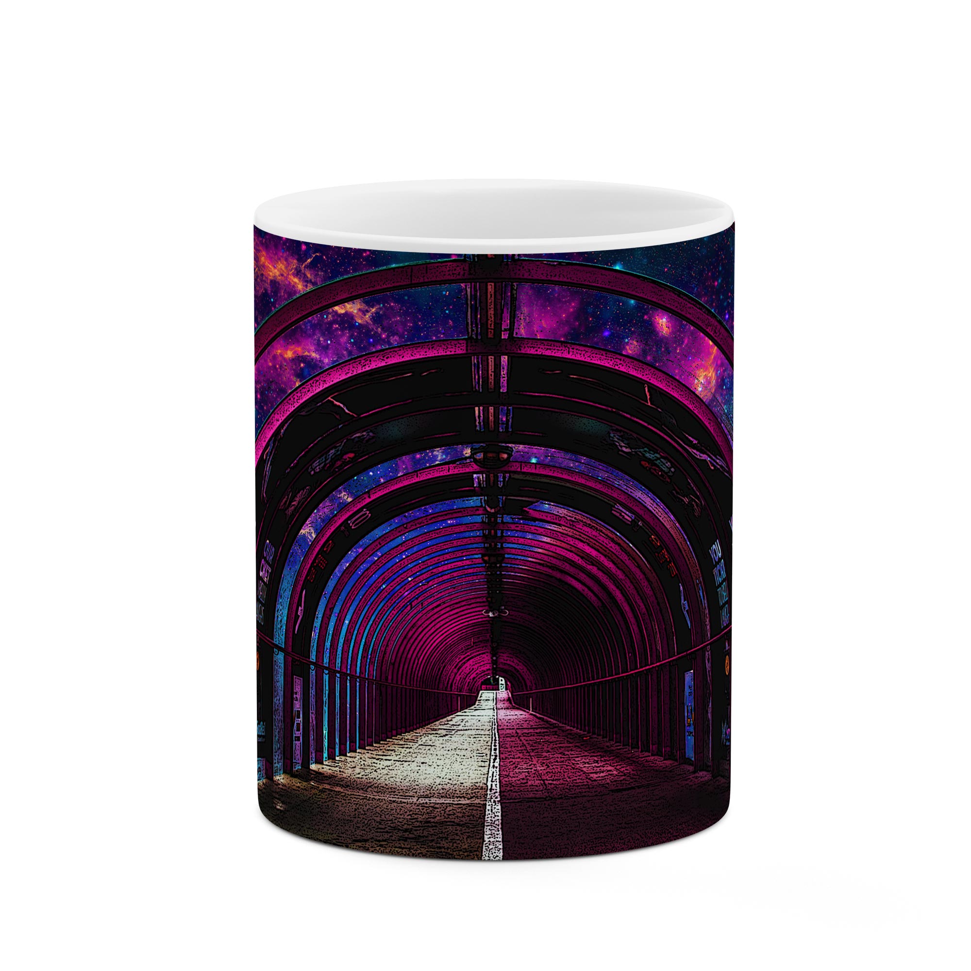 ماگ طرح راه روی زیبا مدل mgp00258