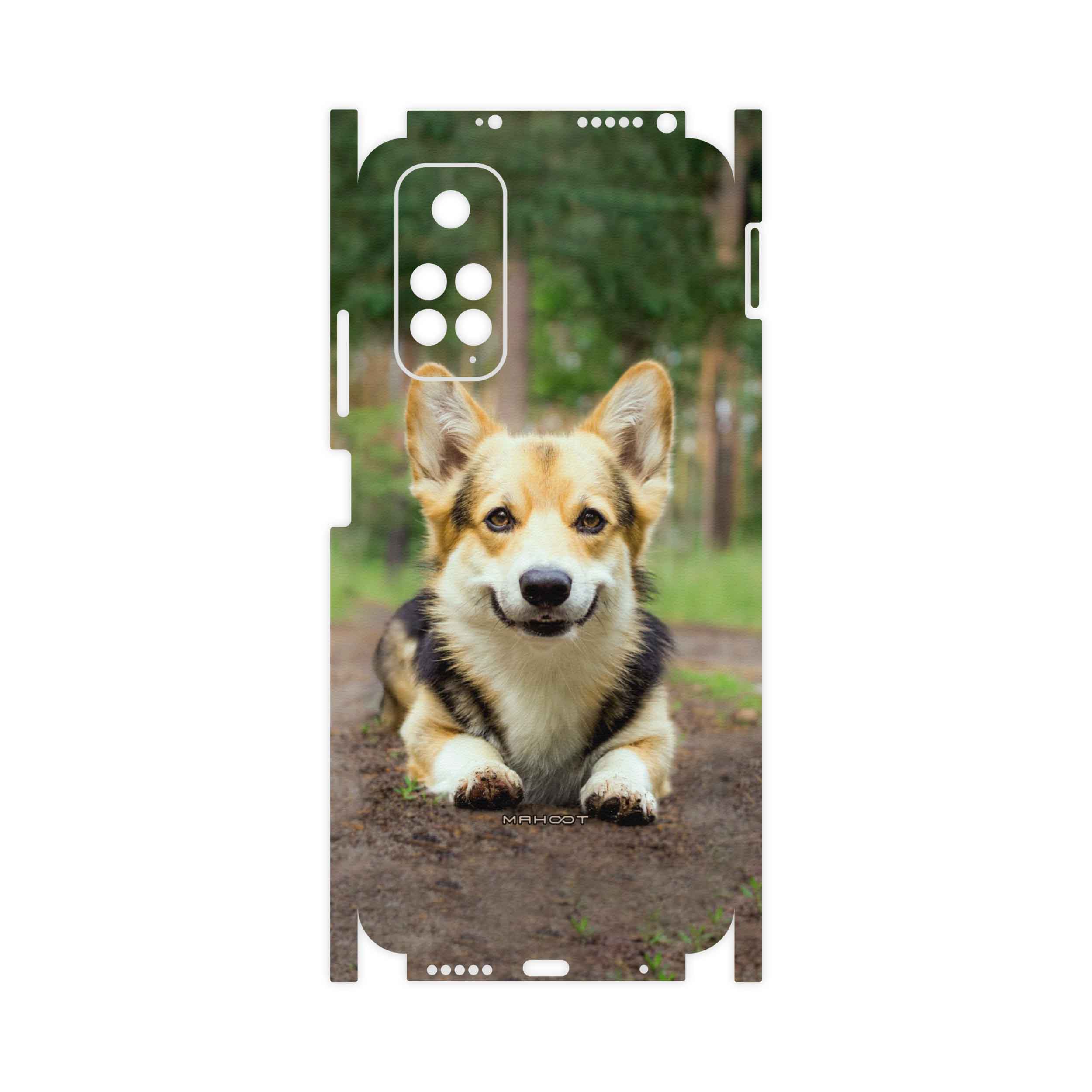 برچسب پوششی ماهوت مدل Dog-2-FullSkin مناسب برای گوشی موبایل شیائومی Redmi Note 11