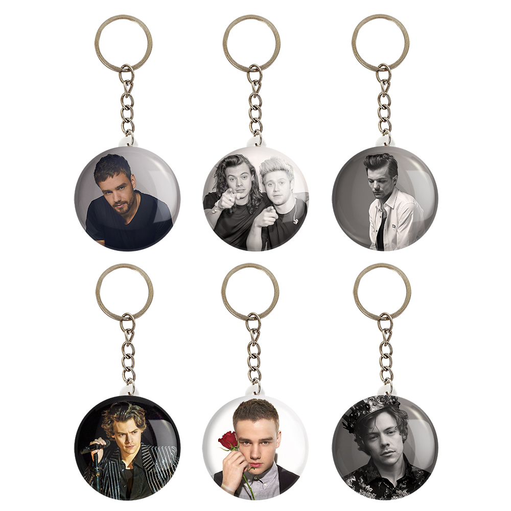 جاکلیدی خندالو مدل گروه وان دایرکشن One Direction کد 1077B مجموعه 6 عددی