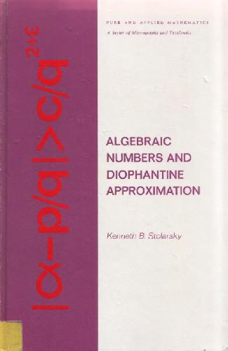 خرید و دانلود نسخه کامل کتاب Algebraic numbers and Diophantine approximation