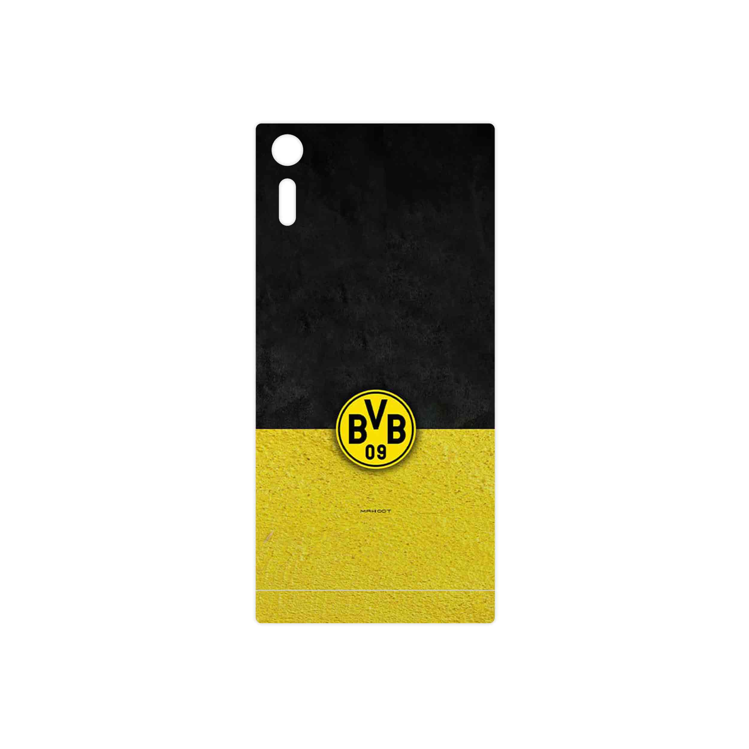 برچسب پوششی ماهوت مدل Borussia Dortmund FC مناسب برای گوشی موبایل سونی Xperia XZ
