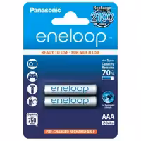 باتری نیم قلمی پاناسونیک مدل Eneloop بسته 2 عددی