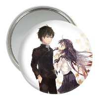 آینه جیبی خندالو مدل چیتاندا و اورکی انیمه هیوکا Hyouka کد 17113