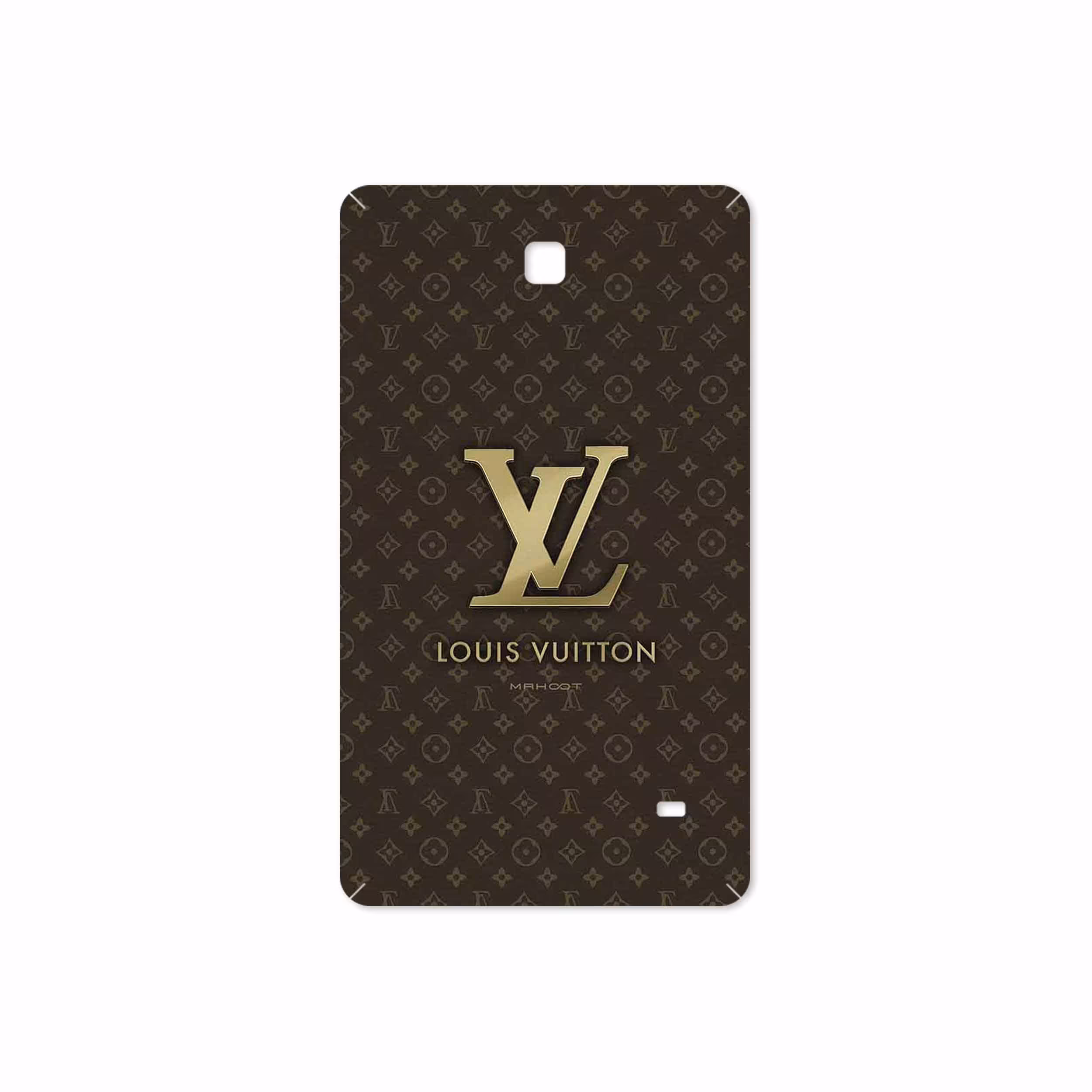 برچسب پوششی ماهوت مدل LOUIS-VUITTON-Logo مناسب برای تبلت سامسونگ Galaxy Tab 4 7.0 2014 T231
