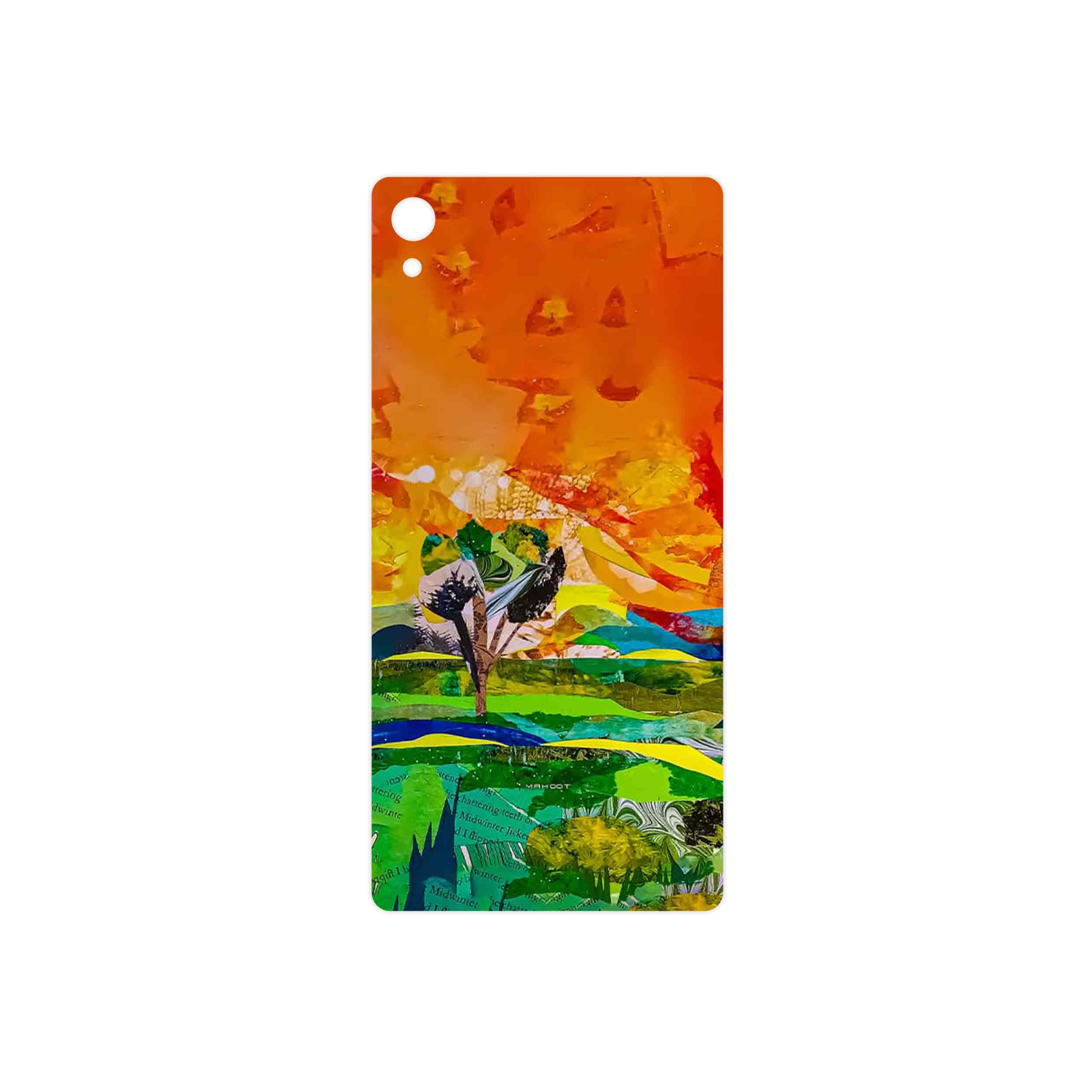 برچسب پوششی ماهوت مدل Collage of Painting مناسب برای گوشی موبایل سونی Xperia Z3 Plus