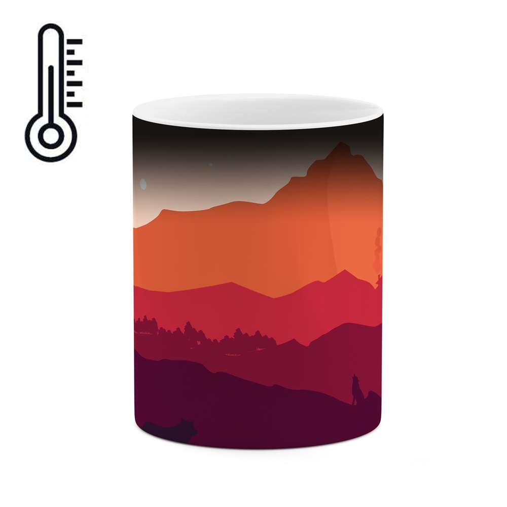 ماگ حرارتی طرح صحرا مدل mgp00125