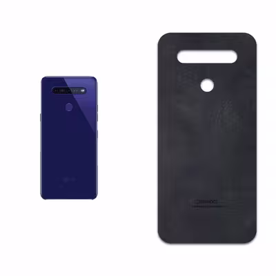 برچسب پوششی ماهوت مدل Graphite Buffalo Leather مناسب برای گوشی موبایل ال جی K51s