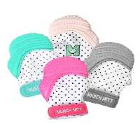 دستکش دندانگیر خالدار نوزاد Baby Teething Munch Mitt