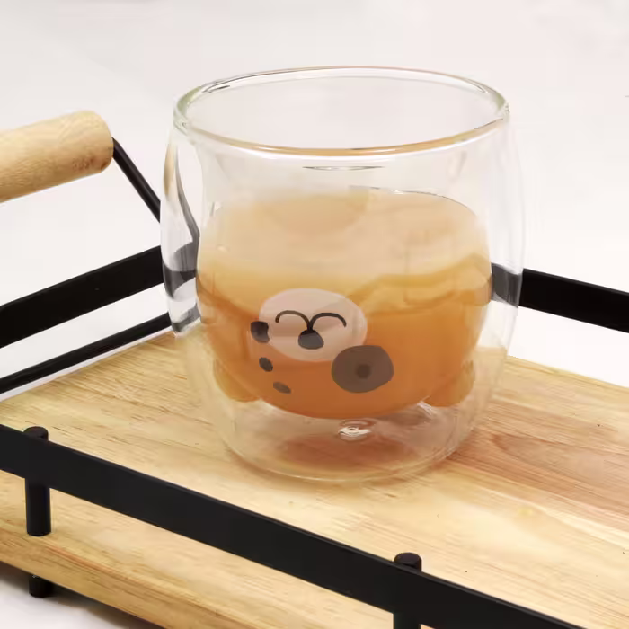 لیوان مدل دوجداره طرح خرس کد 06-24