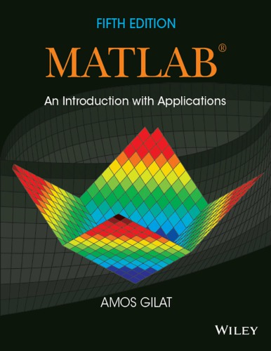 خرید و دانلود نسخه کامل کتاب MATLAB: An Introduction with Applications