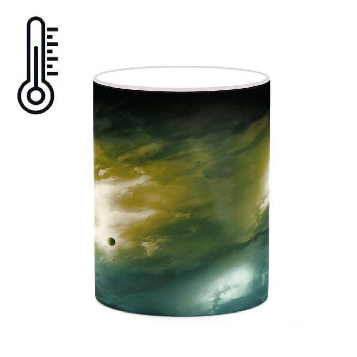 ماگ حرارتی کاکتی طرح فضا و کهکشان مدل mgh20284