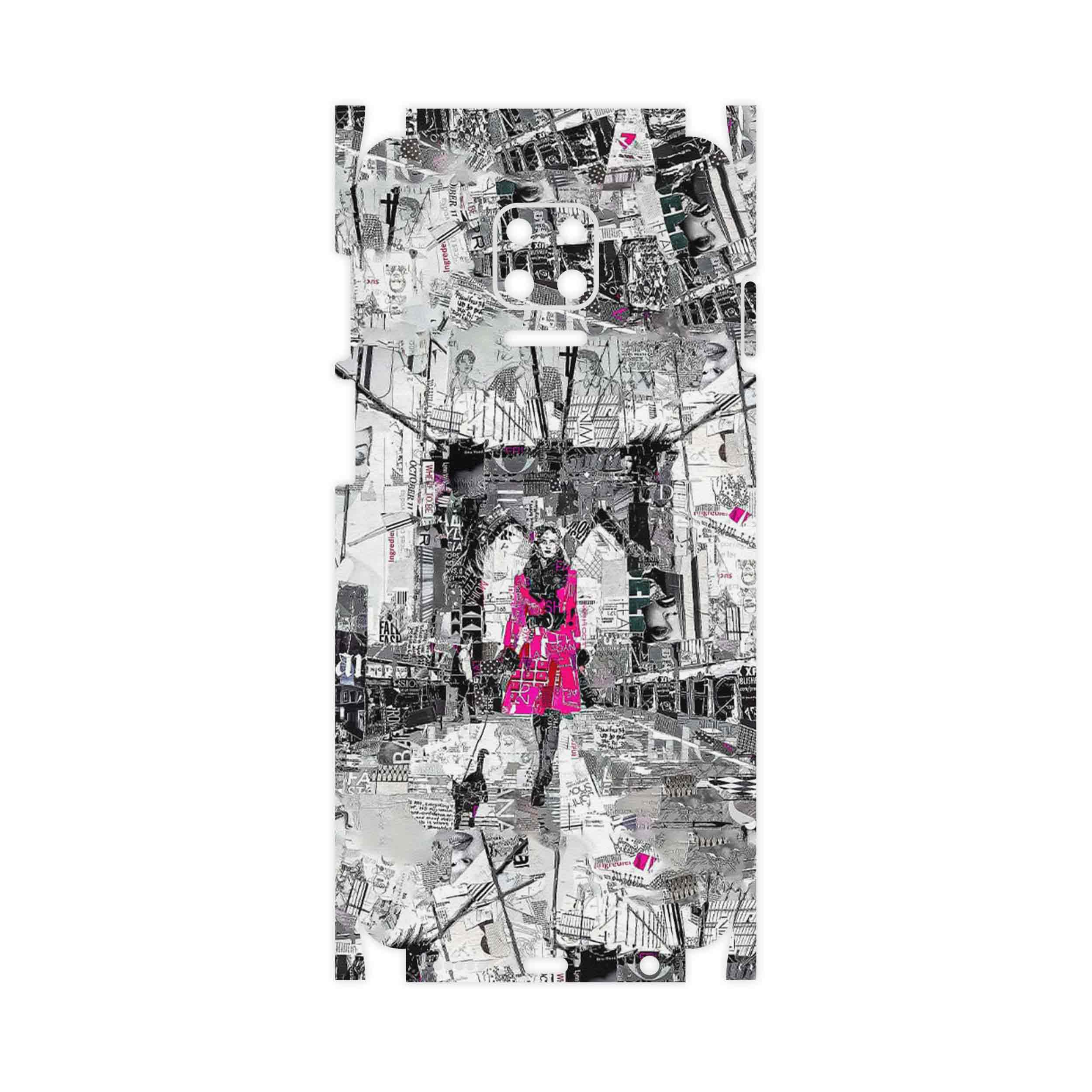 برچسب پوششی ماهوت مدل Collage of Catwalk Bridge-FullSkin مناسب برای گوشی موبایل شیائومی Redmi Note 9S