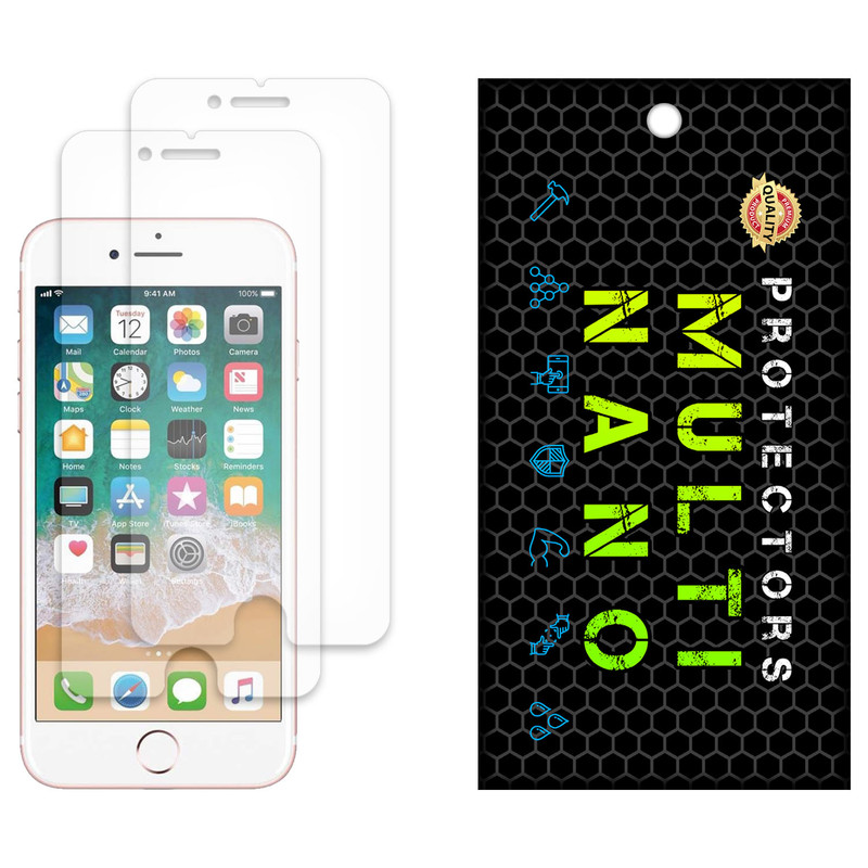 محافظ صفحه نمایش مات مولتی نانو مدل X-S2M مناسب برای گوشی موبایل اپل iPhone 7 بسته دو عددی | کالا برتری