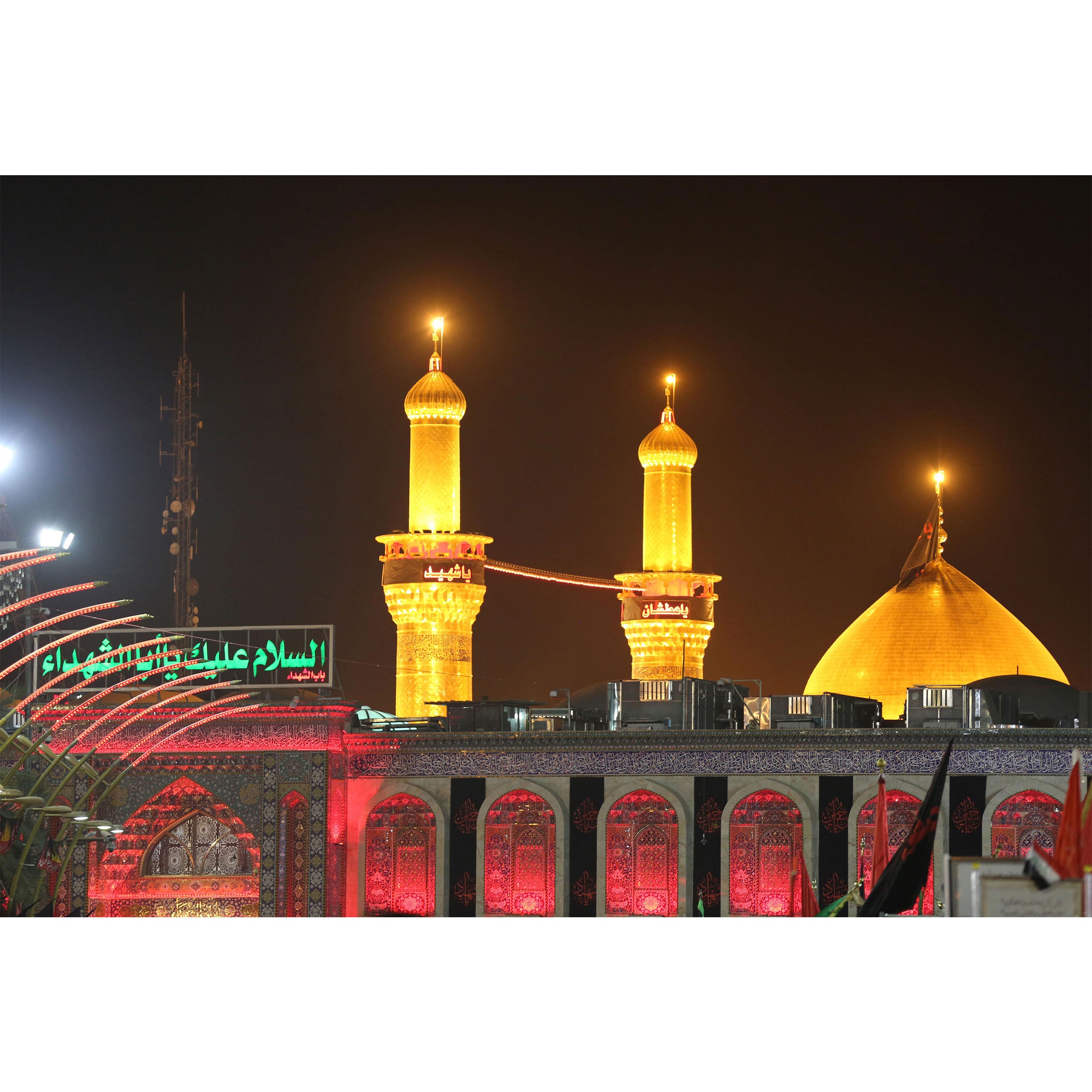 تابلو شاسی طرح حرم امام حسین مدل T2416