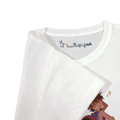 تی شرت آستین کوتاه بچگانه پرمانه طرح کوکو کد pmt.7887
