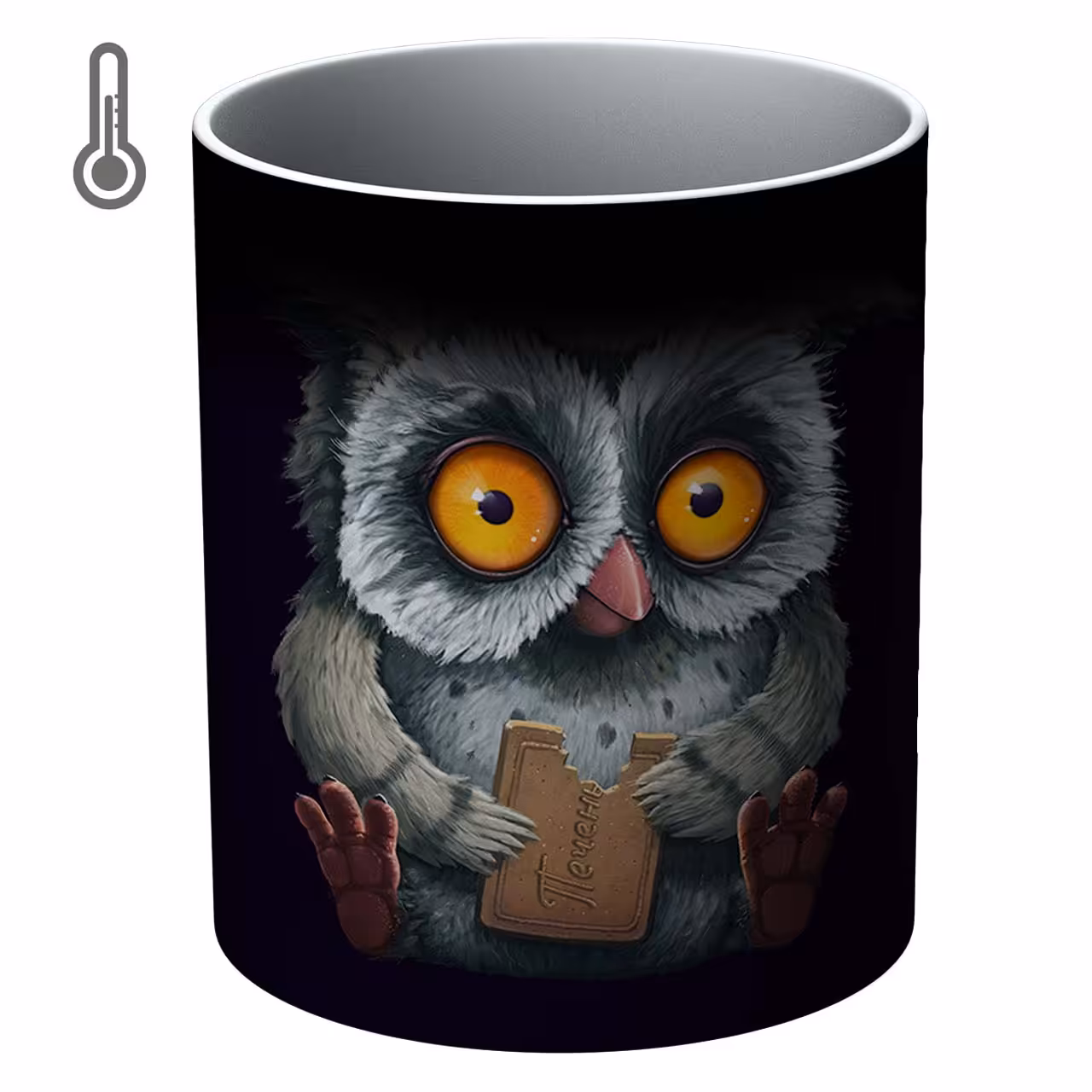 ماگ حرارتی آتوسا مدل جغد Temp Owl 005