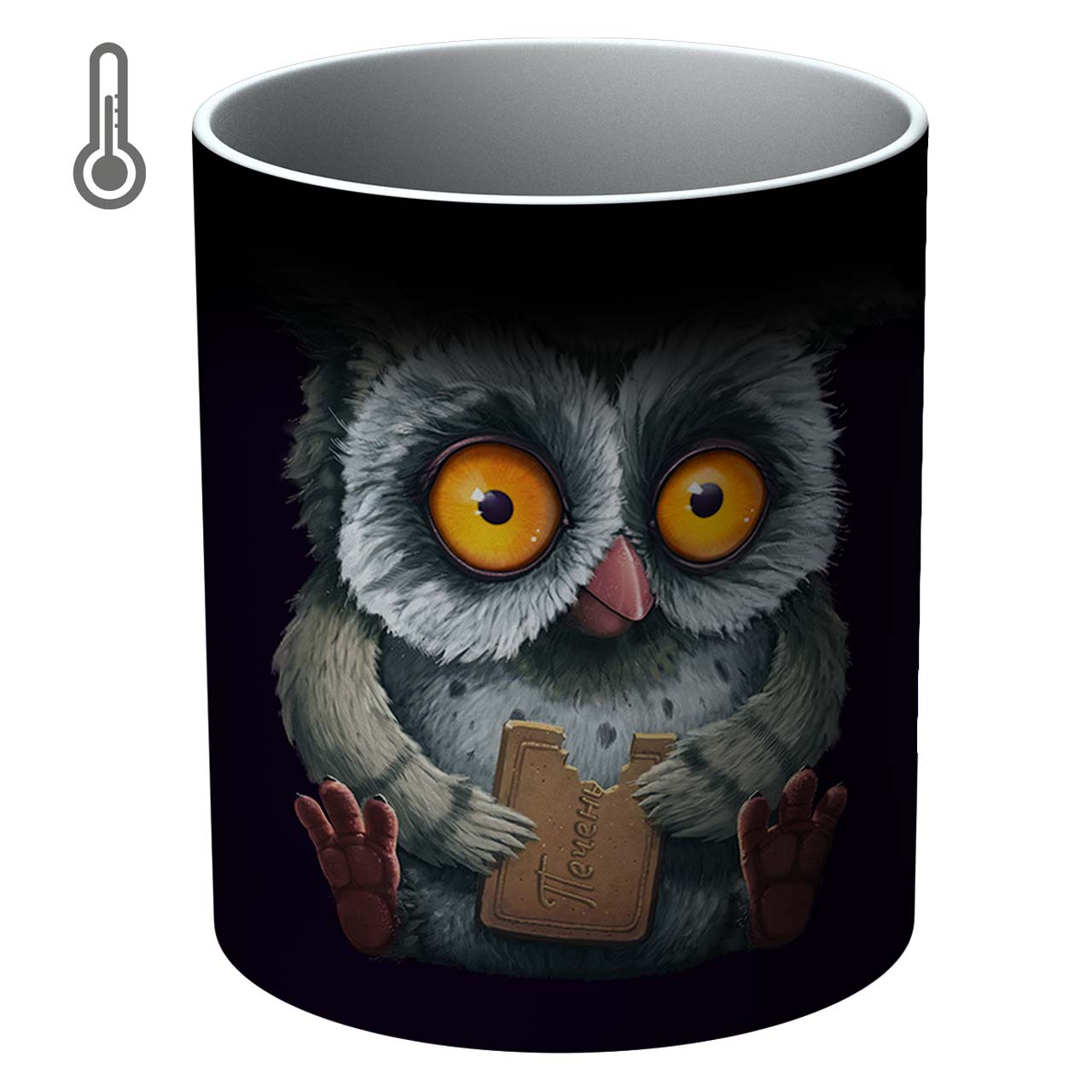 ماگ حرارتی آتوسا مدل جغد Temp Owl 005