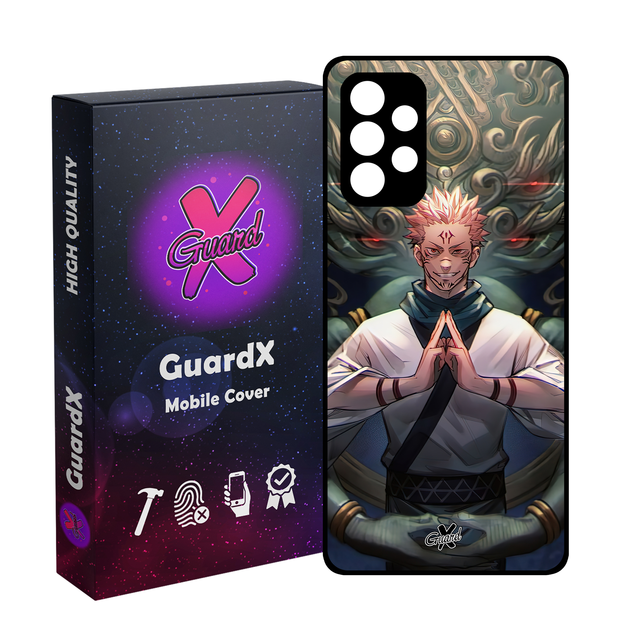 کاور گارد ایکس طرح سوکونا انیمه مدل Glass10570 مناسب برای گوشی موبایل سامسونگ Galaxy A72