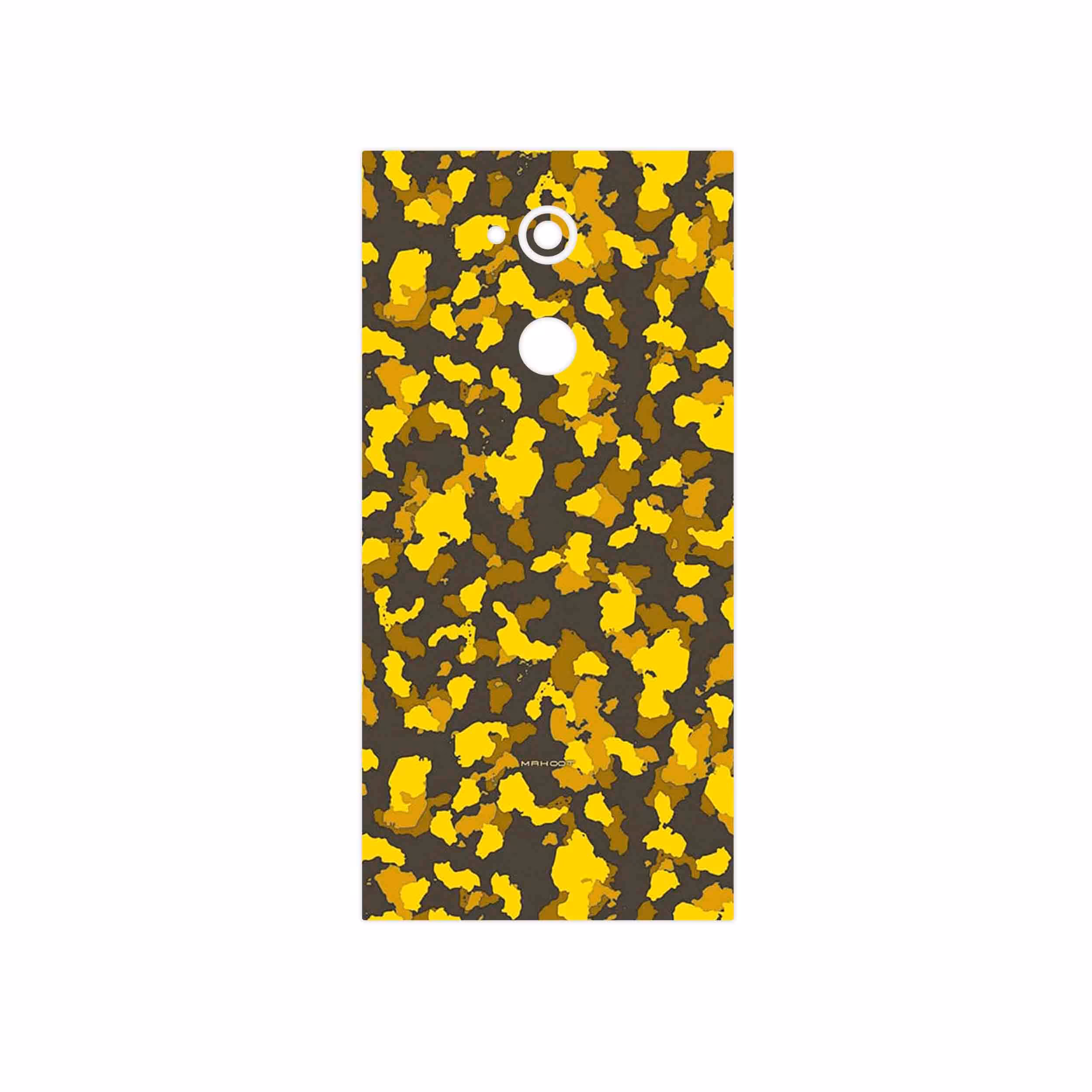 برچسب پوششی ماهوت مدل Yellow Infantry Army مناسب برای گوشی موبایل سونی Xperia XA2 Ultra