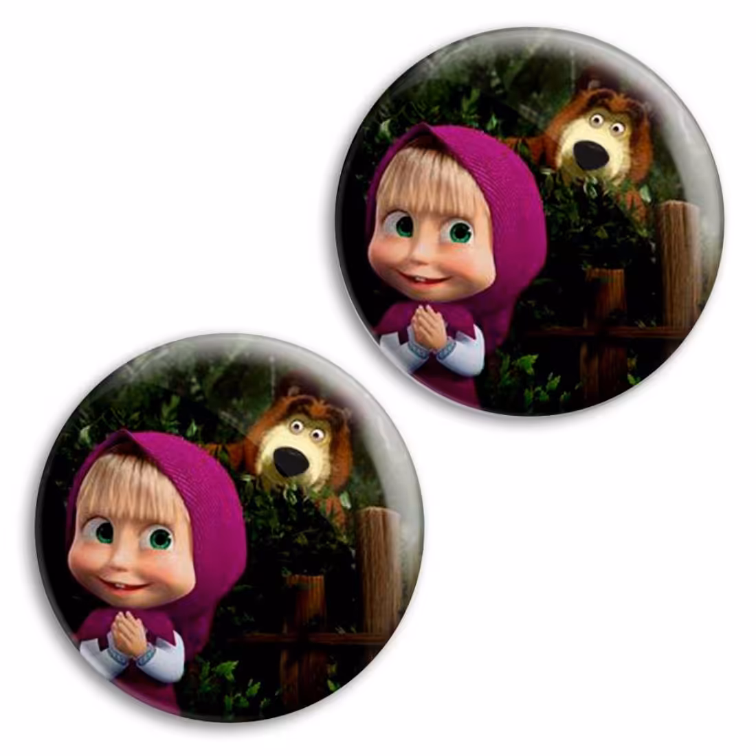 پیکسل پرمانه طرح ماشا ومیشا کد pm2n.11808 مجموعه 2 عددی