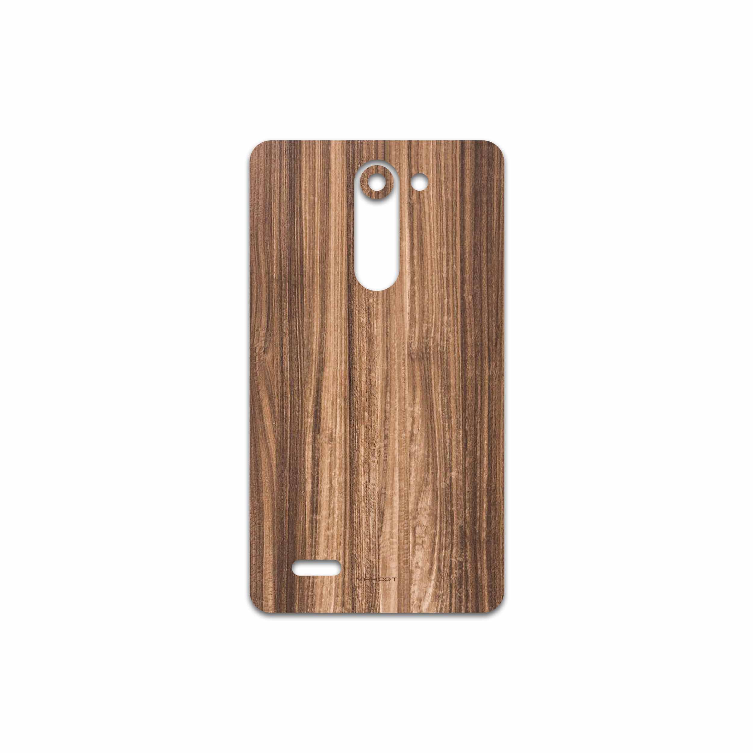برچسب پوششی ماهوت مدل Light Walnut Wood مناسب برای گوشی موبایل ال جی L Bello