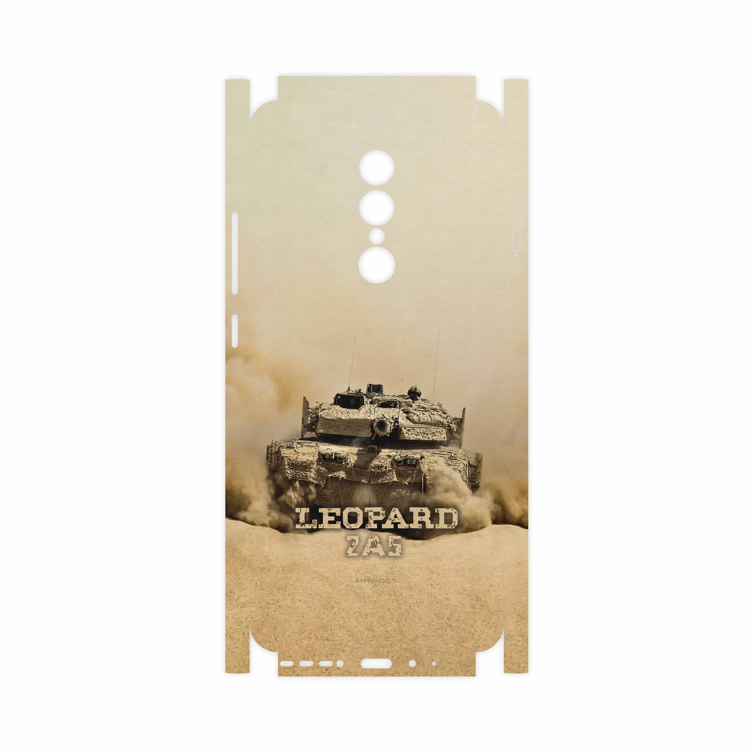 برچسب پوششی ماهوت مدل Leopard 2A5 tank-FullSkin مناسب برای گوشی موبایل جی ال ایکس Shahin