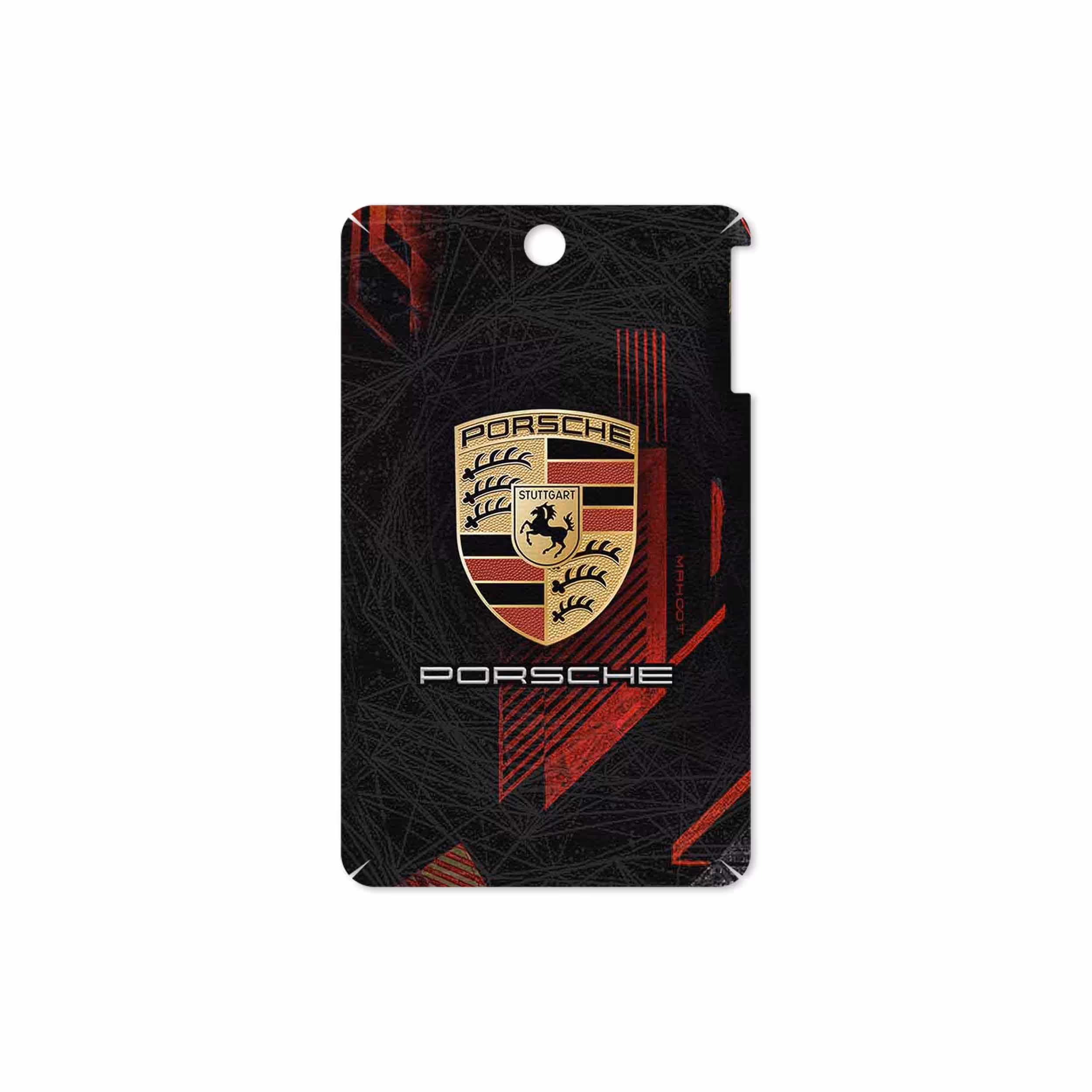 برچسب پوششی ماهوت مدل Porsche-Logo مناسب برای تبلت لنوو A7-50 A3500 2014