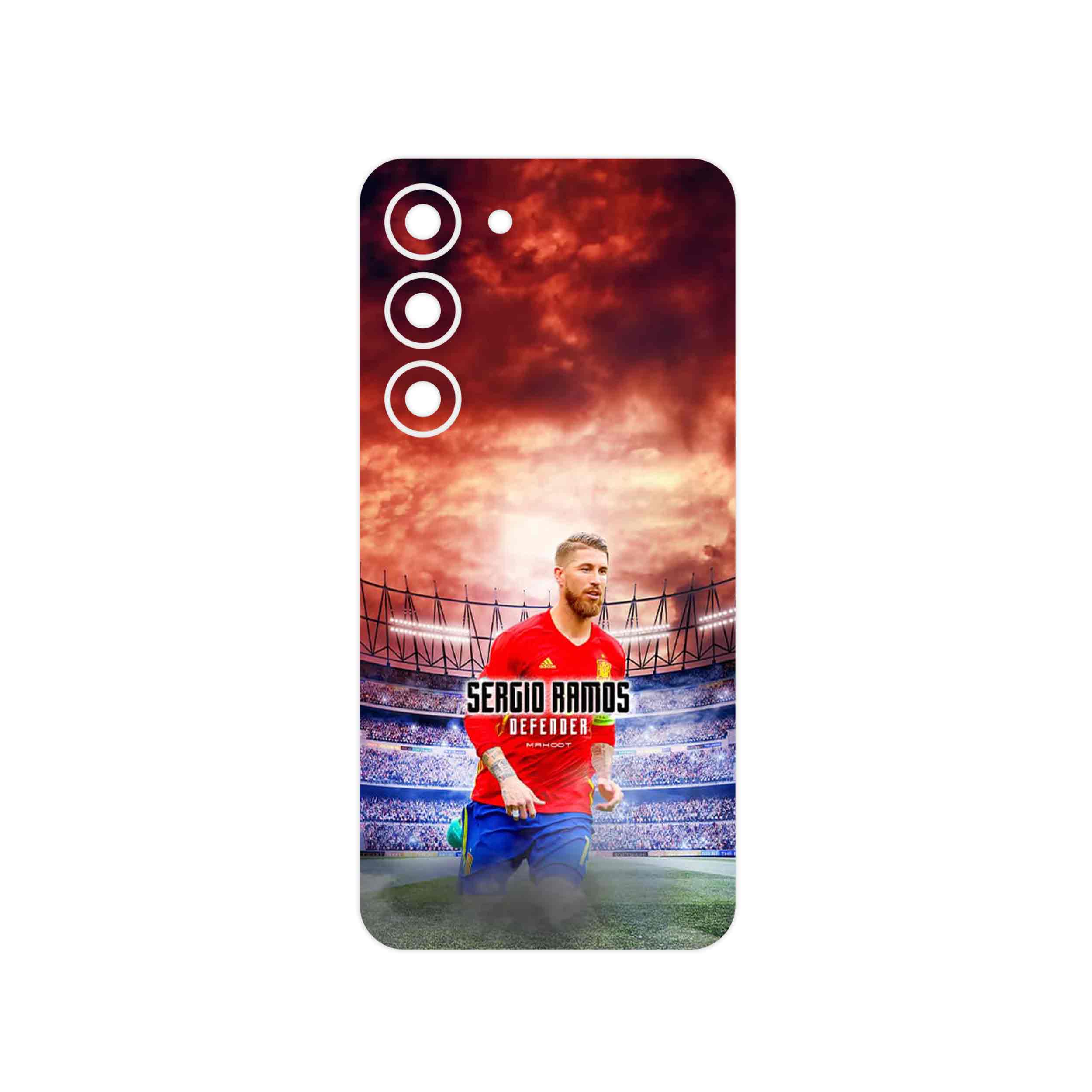 برچسب پوششی ماهوت مدل Sergio Ramos مناسب برای گوشی موبایل سامسونگ Galaxy S23