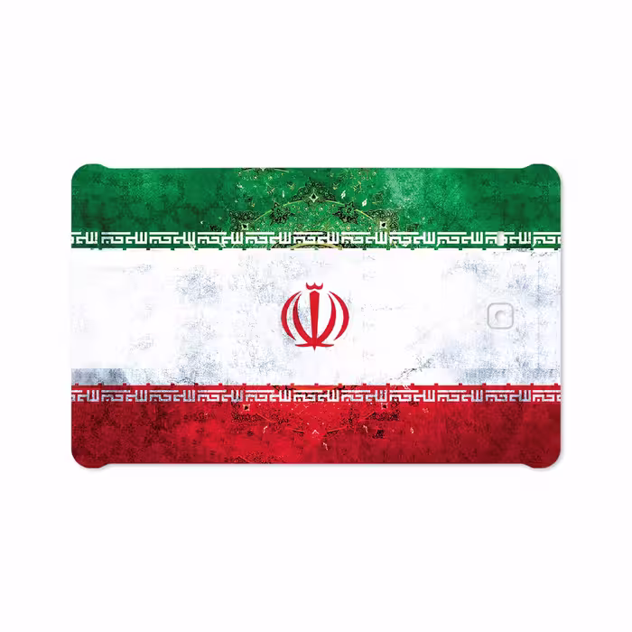 برچسب پوششی ماهوت مدل Iran-Flag-1 مناسب برای تبلت سامسونگ Galaxy Tab E 9.6 2015 T561