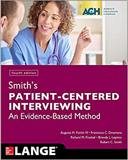 Smith’s Patient Centered Interviewing - کتاب پزشکی بهار
