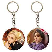 جاکلیدی خندالو مدل لی و هیونجین گروه استری کیدز Stary Kids کد 1686816865 مجموعه 2 عددی