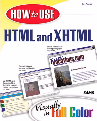 خرید و دانلود نسخه کامل کتاب How to Use HTML &amp; XHTML