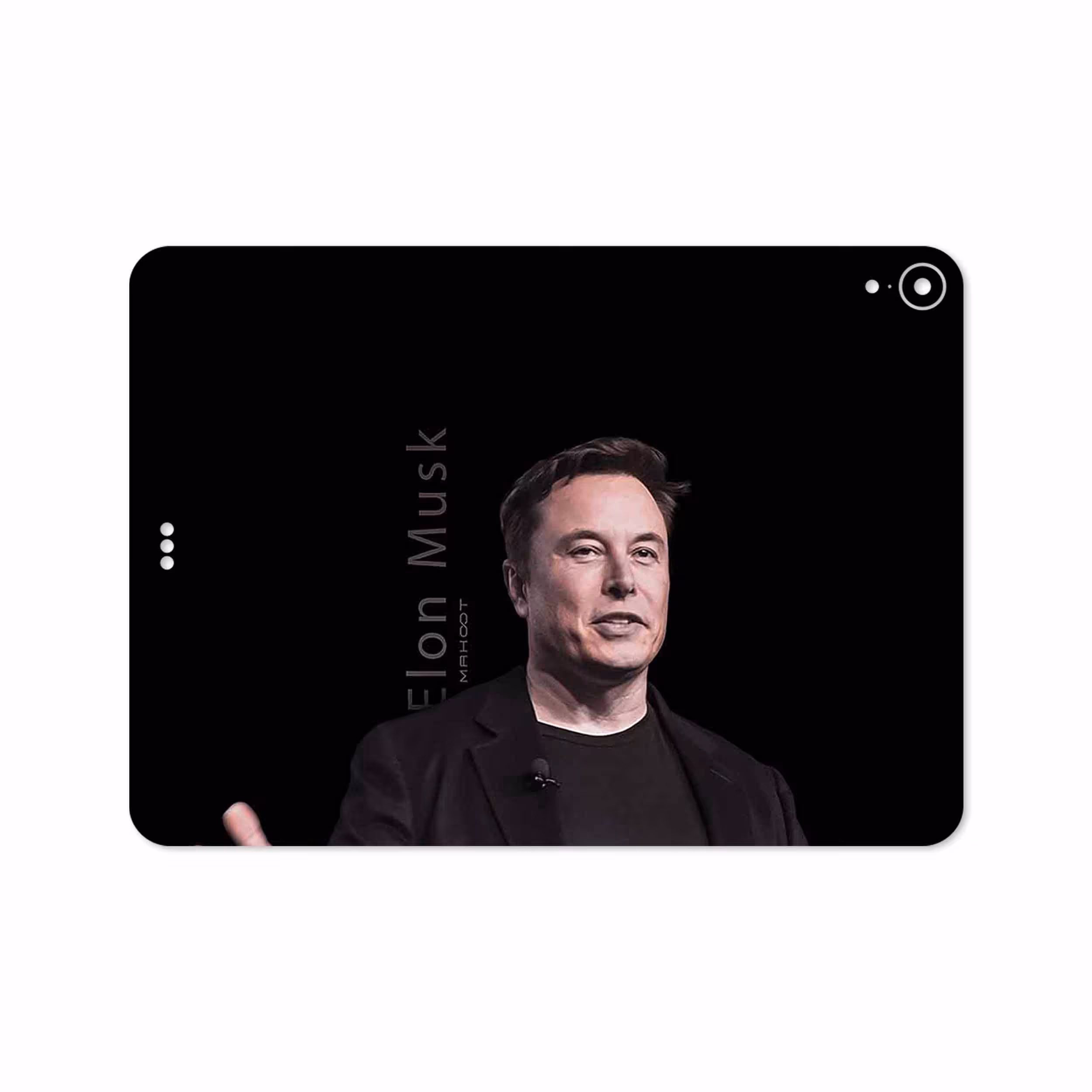 برچسب پوششی ماهوت مدل Elon Musk مناسب برای تبلت اپل iPad Pro 11 2018 A1934