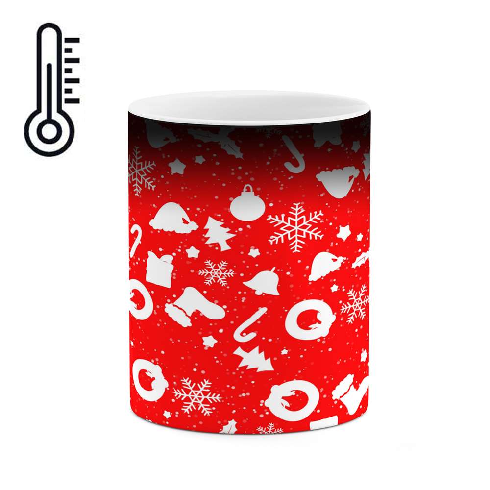 ماگ حرارتی کاکتی طرح کریسمس مدل mgh17018