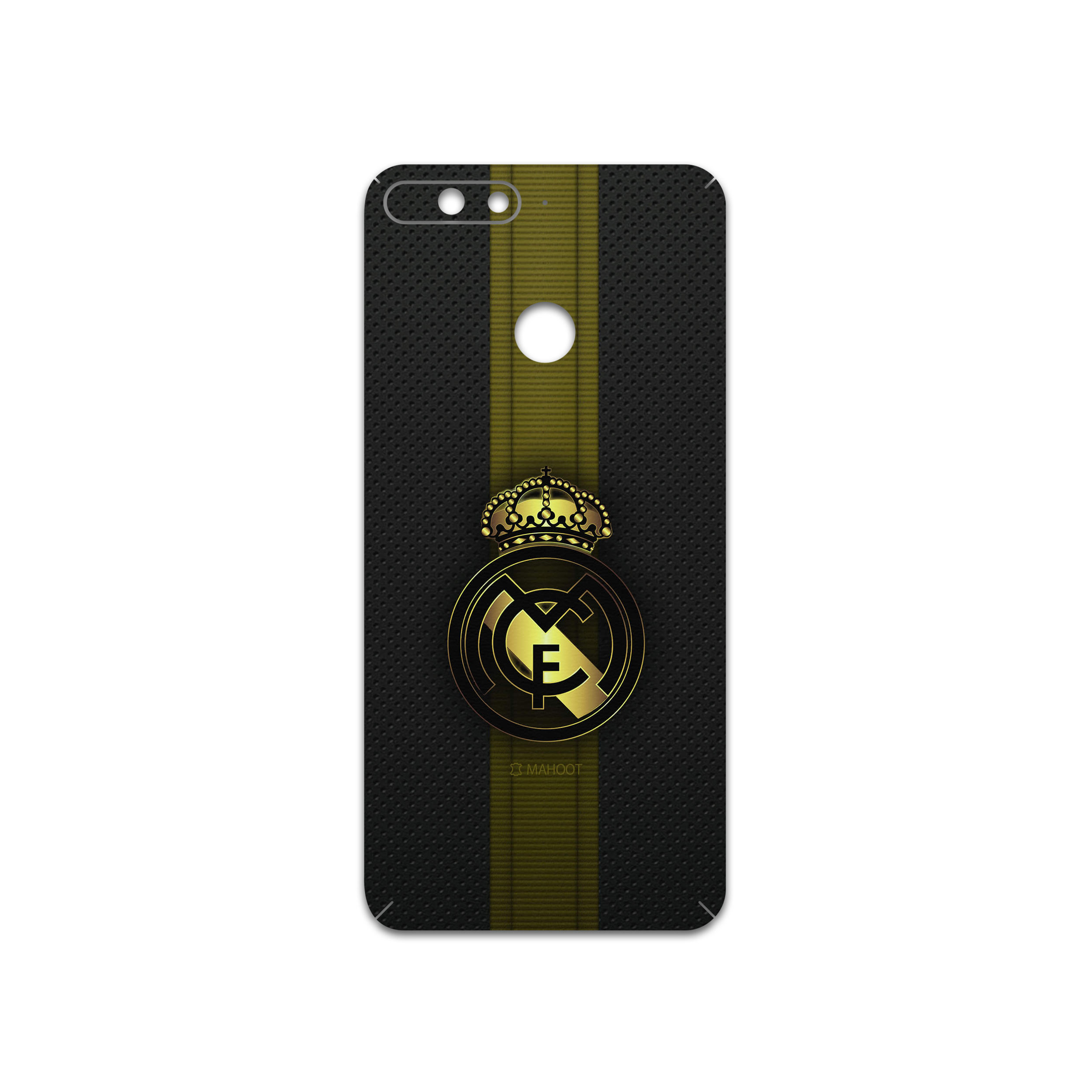 برچسب پوششی ماهوت مدل Real-Madrid-2 مناسب برای گوشی موبایل آنر 7A
