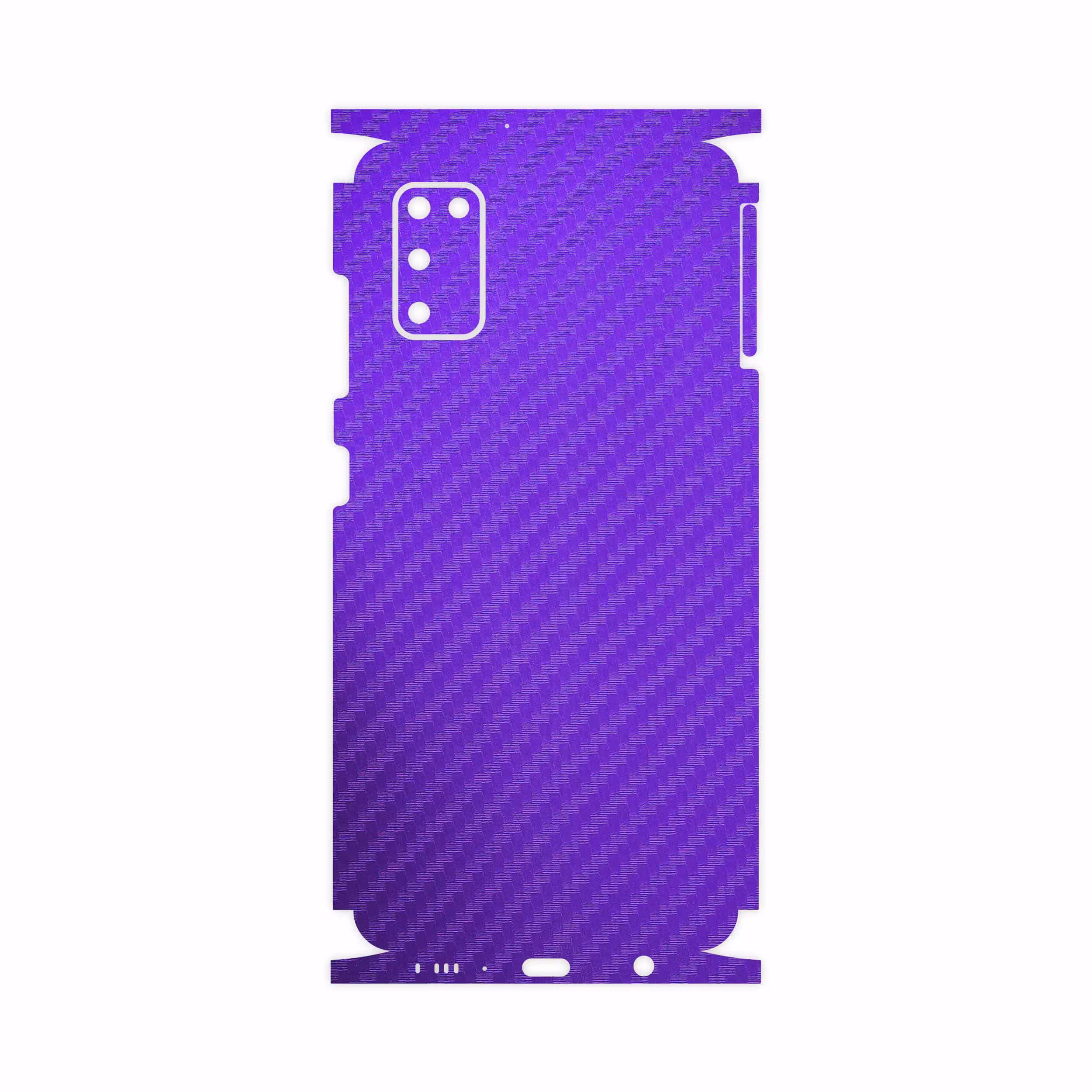 برچسب پوششی ماهوت مدل Purple-Fiber-FullSkin مناسب برای گوشی موبایل سامسونگ Galaxy A41