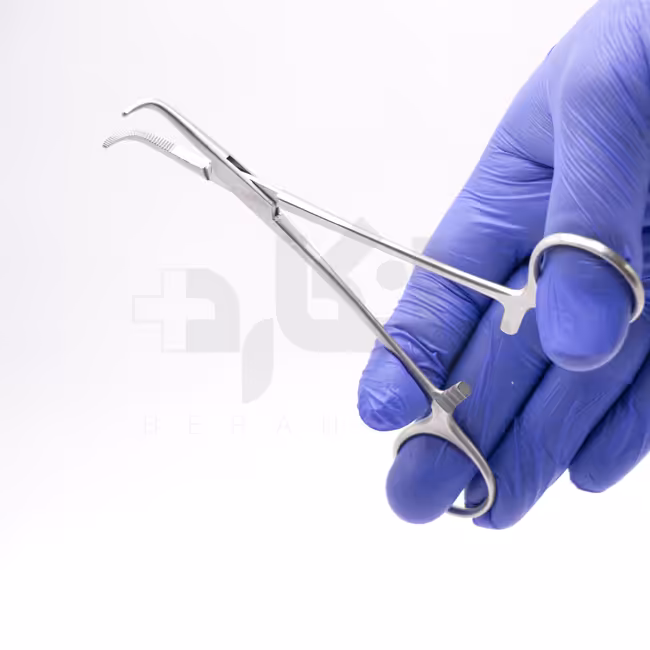 پنس رایت انگل ( آرتری فورسپس ) طول 20 سانتی‌متر