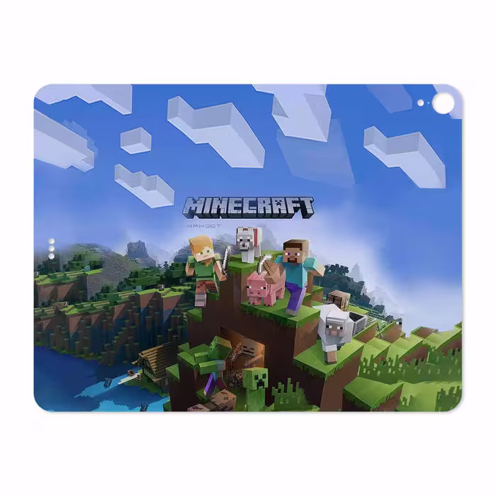 برچسب پوششی ماهوت مدل Minecraft-Game مناسب برای تبلت اپل iPad Pro 12.9 (GEN 3) 2018 A1895