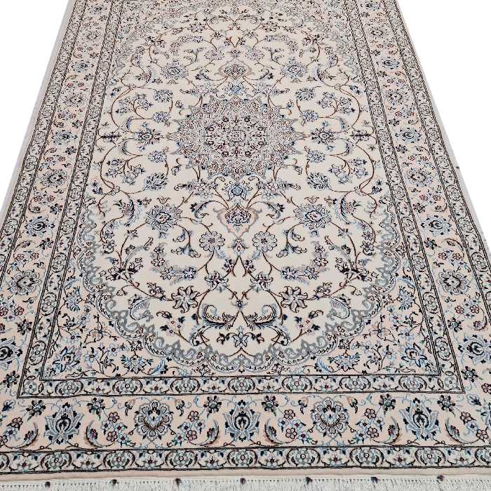 فرش دستبافت چهار و نیم متری مدل نایین کد 371