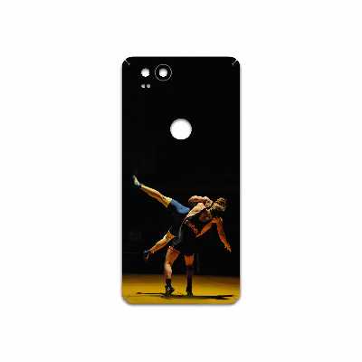 برچسب پوششی ماهوت مدل Wrestling مناسب برای گوشی موبایل گوگل Pixel 2