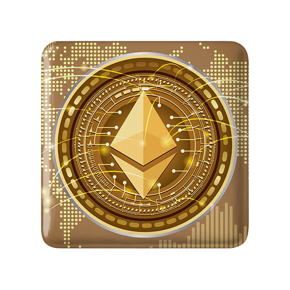 پیکسل خندالو مدل ارز دیجیتال اتریوم Ethereum کد 10887