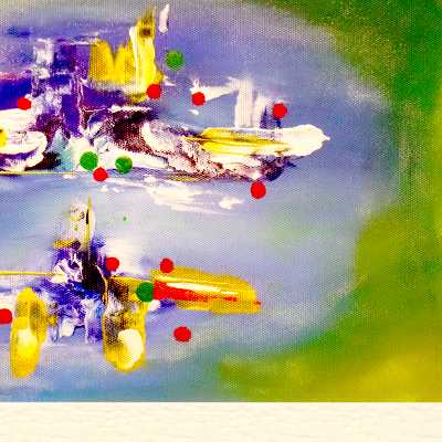 تابلو نقاشی اکریلیک مدل آبستره کد aba1