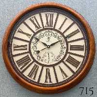 ساعت دیواری چوبی ورتیچ مدل 715