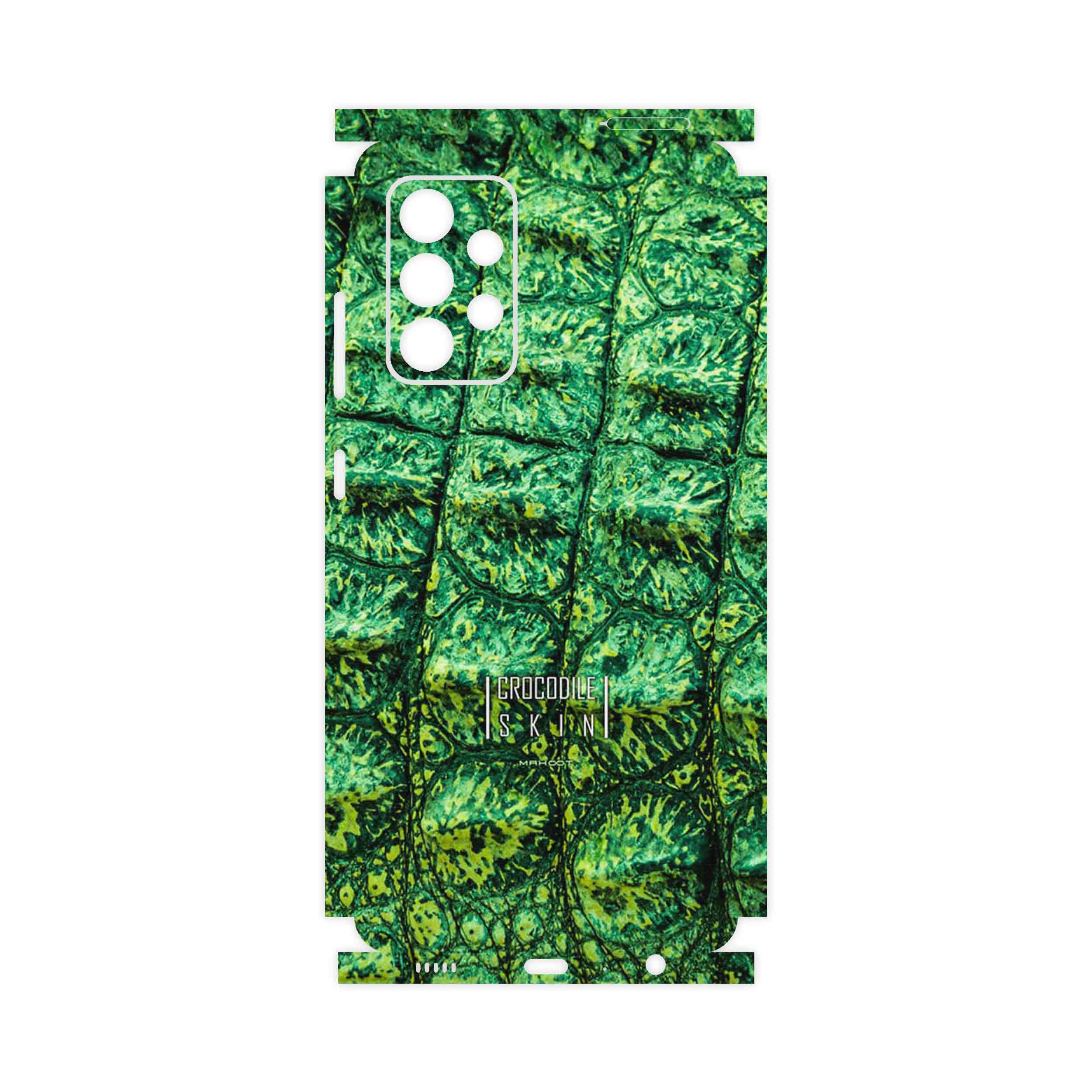برچسب پوششی ماهوت مدل Crocodile Skin-FullSkin مناسب برای گوشی موبایل سامسونگ Galaxy A52s 5G