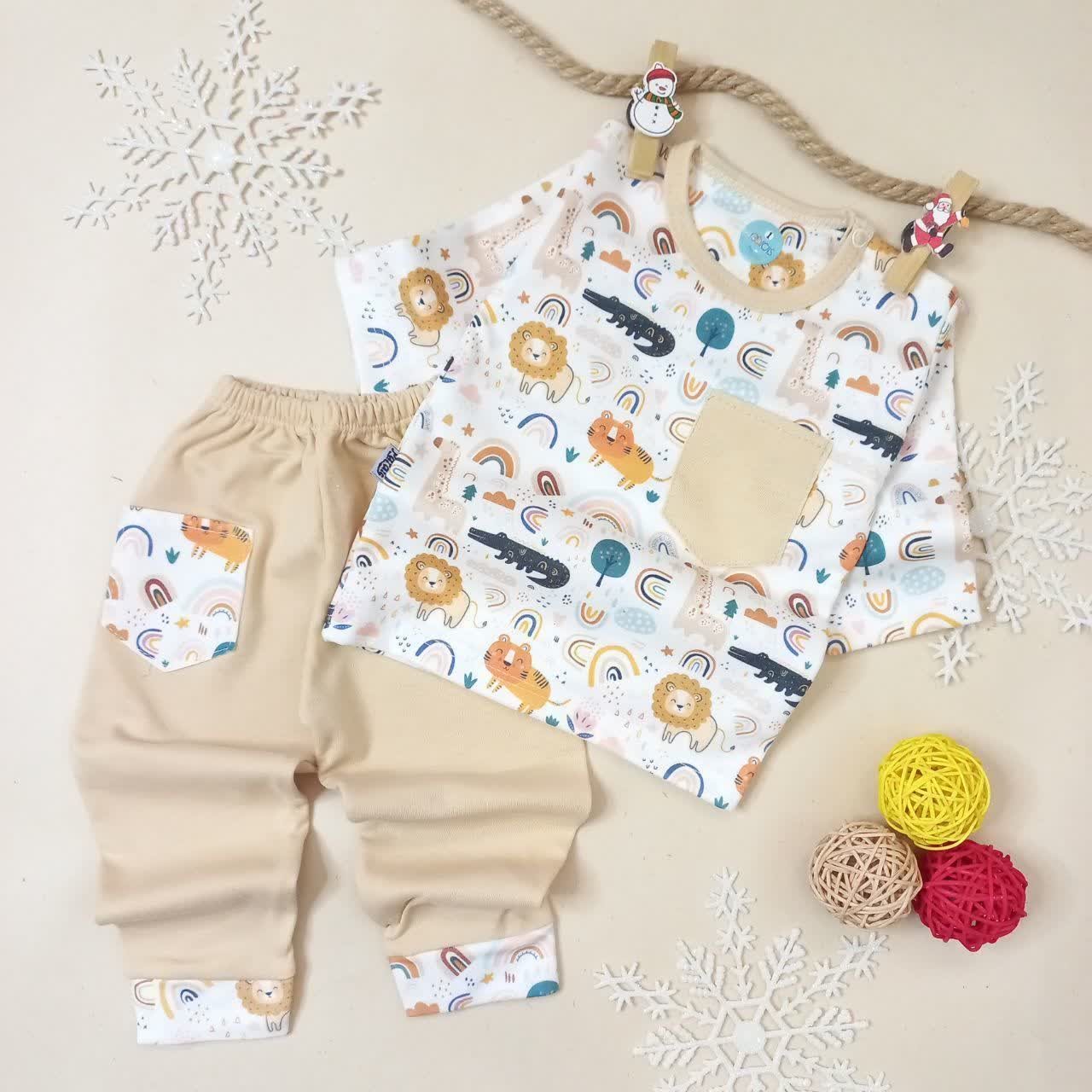 بلیز شلوار حیوانات