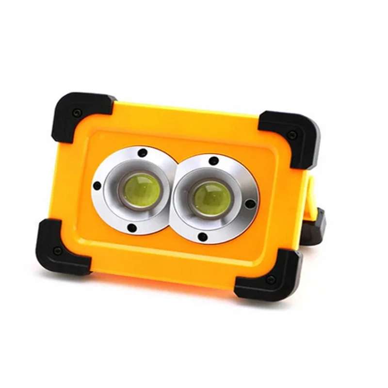 خرید و قیمت نورافکن دستی مدل شارژی و خورشیدی کد W853